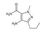 Sildenafil Amino Amide Impurity ; 4-Amino-1-methyl-3-propylpyrazole-5-carboxamide | 139756-02-8