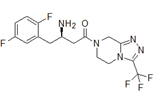 Sitagliptin EP Impurity B ;Sitagliptin 4-Desfluoro Impurity ; (R)-4-Oxo-4-[3-(trifluoromethyl)-5,6-dihydro[1,2,4]triazolo[4,3-a]pyrazin-7(8H)-yl]-1-(2,5-difluorophenyl)butan-2-amine  | 1345822-87-8