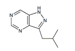 Sildenafil Isobutylpyrazolopyrimidine Impurity ; 3-(2-Methylpropyl)-1H-pyrazolo[4,3-d]pyrimidine | 1346600-82-5