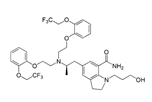 Silodosin Dimer Impurity ; (R)-1-(3-Hydroxypropyl)-5-(2-((2-(2-(2,2,2-trifluoroethoxy)phenoxy)ethyl) (2-(2-(2,2,2-trifluoroethyl)phenoxy)ethyl)amino)propyl)indoline-7-carboxamide  |  1453221-45-8