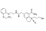 Silodosin N-Oxide ;1-(3-Hydroxypropyl)-5-[(2R)-({2-[2-[2-(2,2,2-trifluoroethoxy)phenoxy] ethyl} amino)propyl]indoline-7-carboxamide N-oxide