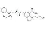 Silodosin ;1-(3-Hydroxypropyl)-5-[(2R)-({2-[2-[2-(2,2,2-trifluoroethoxy)phenoxy] ethyl} amino)propyl]indoline-7-carboxamide   |  160970-54-7