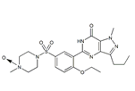 Sildenafil EP Impurity B ;Sildenafil N-Oxide ; 5-[2-Ethoxy-5-[(4-methyl-4-oxido-1-piperazinyl)sulfonyl]phenyl]-1,6-dihydro-1-methyl-3-propyl-7H-pyrazolo[4,3-d]pyrimidin-7-one | 1094598-75-0 