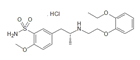 Tamsulosin Hydrochloride ;5-[(2R)-2-[[2-(2-Ethoxyphenoxy)ethyl]amino]propyl]-2-methoxy benzene sulfonamide hydrochloride | 106463-17-6