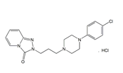 Trazodone BP Impurity C ;Trazodone USP RC C ;Trazodone 4-Chloro Analog ;   2-[3-[4-(4-Chlorophenyl)piperazin-1-yl]propyl]-[1,2,4]triazolo[4,3-a]pyridin-3(2H)-one hydrochloride  |  1263278-77-8 