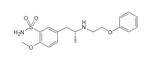 Tamsulosin EP Impurity C ;2-Methoxy-5-[(2R)-2-[(2-phenoxyethyl) amino] propyl] benzenesulfonamide ;Desethoxy Tamsulosin