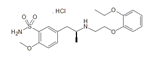 Tamsulosin EP Impurity G ; 5-[(2S)-2-[[2-(2-Ethoxyphenoxy)ethyl]amino]propyl]-2-methoxy benzene sulfonamide HCl ; Tamsulosin S-Isomer (HCl Salt) | 106463-19-8