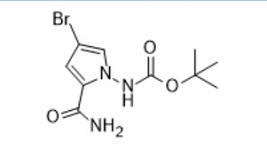 tert-butyl (4-bromo-2-carbamoyl-1H-pyrrol-1-yl)carbamate/2568951-78-8