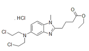 Bendamustine USP RC I ;Bendamustine Acid Ethyl Ester (HCl Salt) ;4-[5-[Bis(2-chloroethyl)amino]-1-methylbenzimidazol-2-yl]butanoic acid ethyl ester hydrochloride  | 87475-54-5