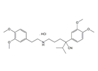 Verapamil EP Impurity J HCl ;N-nor Verapamil ; (2RS)-2-(3,4-Dimethoxyphenyl)-5-[[2-(3,4-dimethoxyphenyl)ethyl]amino]-2-(1-methylethyl)pentanenitrile monohydrochloride  |   67812-42-4