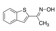 (E)-1-(Benzo[b]​thiophen-​2-​yl)ethanone Oxime  |  147396-07-4