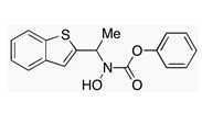 N-(1-Benzo[b]thien-2-yl-ethyl)-N-hydroxy O-phenyl Carbamate   |  1026256-93-8