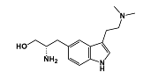 Zolmitriptan Related Compound B ; (S)-2-Amino-3-{3-[2-(dimethylamino)ethyl]-1H-indol-5-yl}propan-1-ol